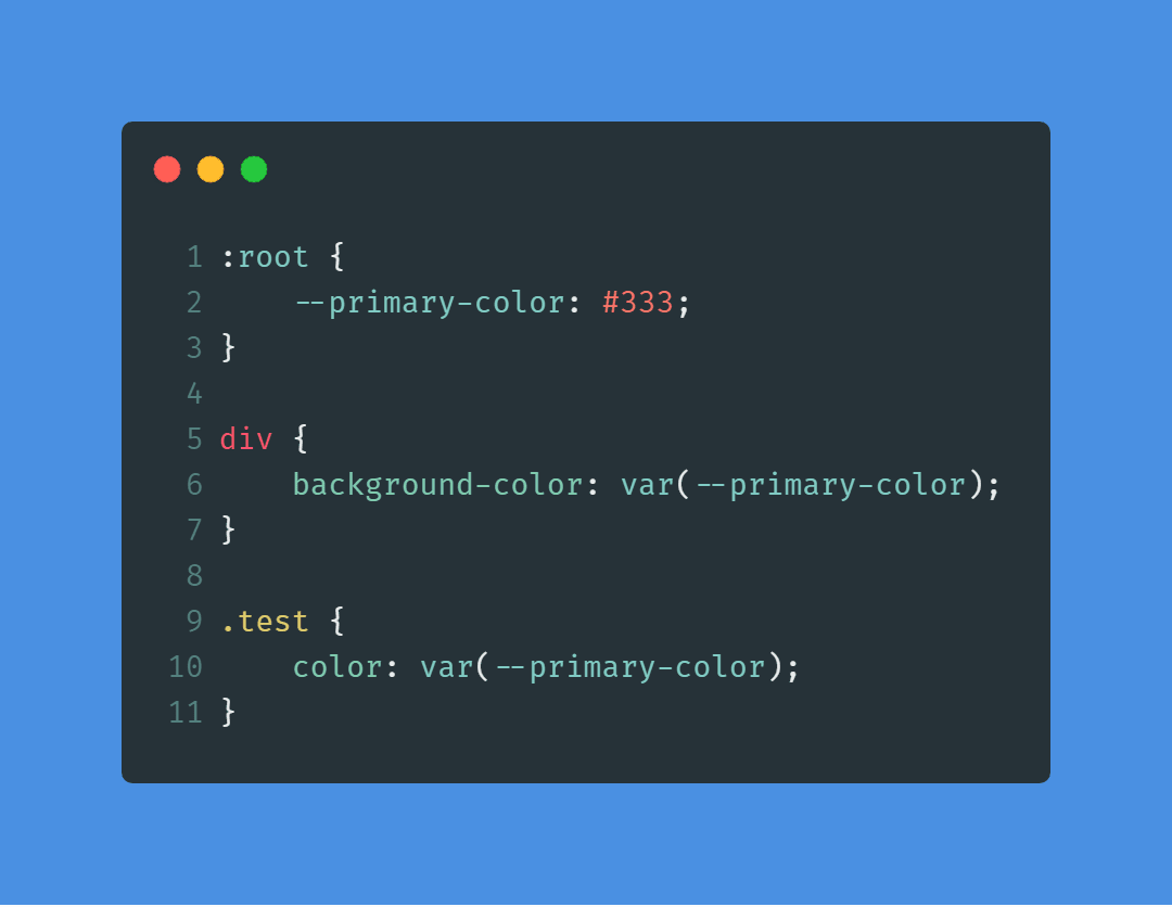 CSS Variables - Sử dụng biến CSS để thiết lập màu nền cho trang web của bạn. Bằng cách sử dụng CSS Variables, bạn có thể dễ dàng thay đổi màu nền cho trang web của mình, mà không cần phải thay đổi mã HTML mỗi lần bạn muốn thay đổi màu sắc. Hãy xem hình ảnh liên quan đến keyword này để biết thêm chi tiết.